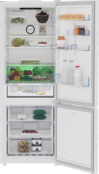 Beko Frigorifero Combinato Capacit 561 Litri Classe energetica E Raffreddamento No Frost colore Bianco - B3RCNE564HW