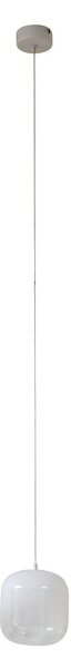 Lampada a sospensione Lucande, Avelinra, Bianco, Soggiorno, Vetro, Moderno