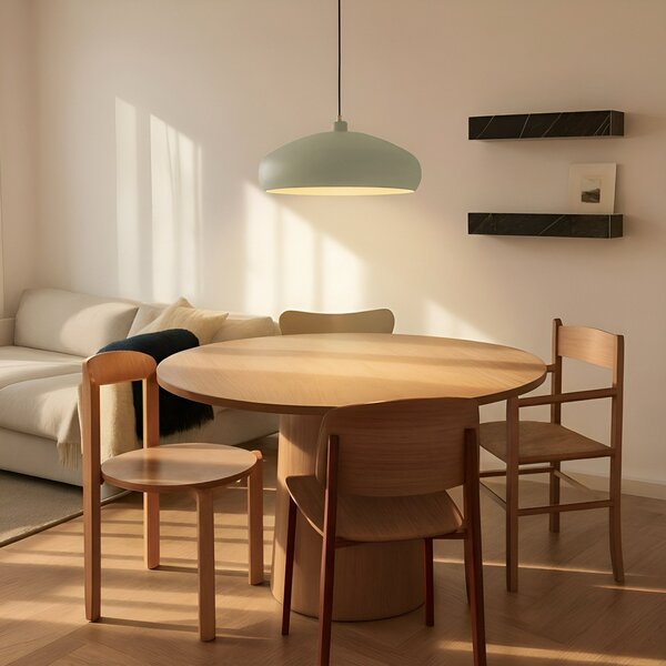 Lampada a sospensione Lindby, Elover, dimmerabile, Verde, Sala da pranzo, Metallo, Moderno