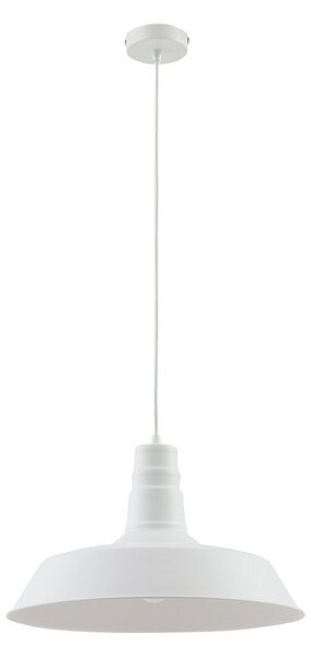 Lampada a sospensione Lindby, Laylan, dimmerabile, Bianco, Sala da pranzo, Metallo, Moderno