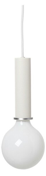 Lampada a sospensione ferm LIVING, Bianco, Soggiorno, Metallo