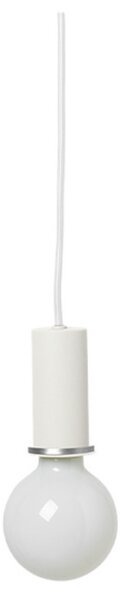 Lampada a sospensione ferm LIVING, Bianco, Soggiorno, Metallo