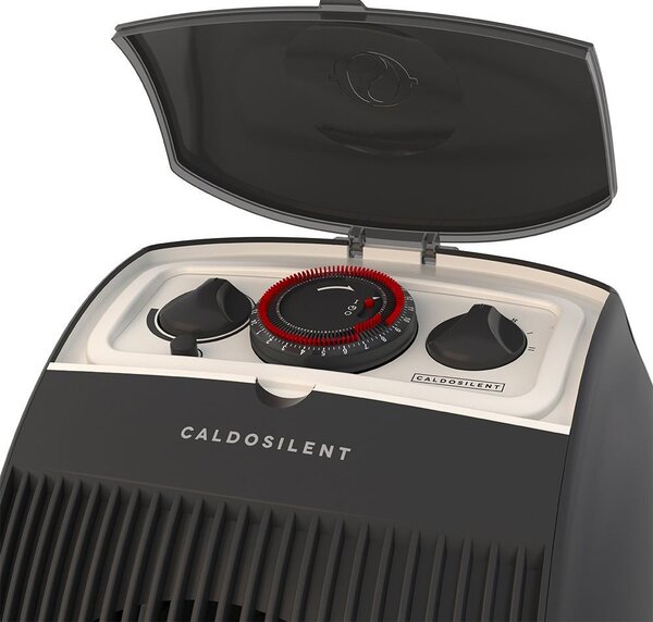 OLIMPIA SPLENDID Termoventilatore Stufa elettrica Caldobagno Potenza 2400 Watt Oscillante e Timer - 99452 CALDOSILENT