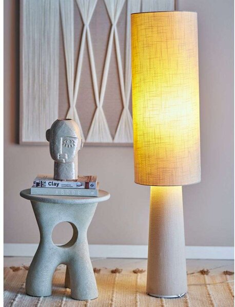 Lampada da terra Bloomingville, Beige, Soggiorno, Tessuto / Tessile