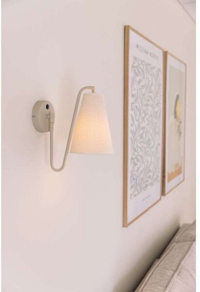Applique da parete Globen Lighting, Bianco, Soggiorno, Tessuto / Tessile, Design