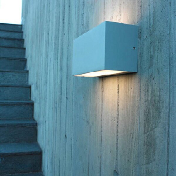 Lampade da esterno Norlys, Bianco, Terrazza, Alluminio
