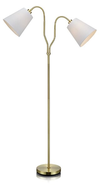 Lampada da terra Markslöjd, Dorato / Ottone, Soggiorno, Metallo