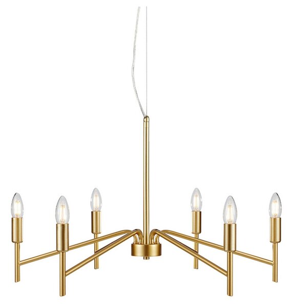 Lampada a sospensione Markslöjd, Dorato / Ottone, Soggiorno, Metallo