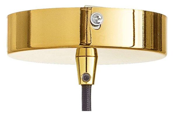 Lampada a sospensione Bloomingville, Marrone / Ruggine, Soggiorno, Vetro