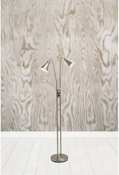 Lampada da terra Markslöjd, Metallizzato, Soggiorno, Metallo