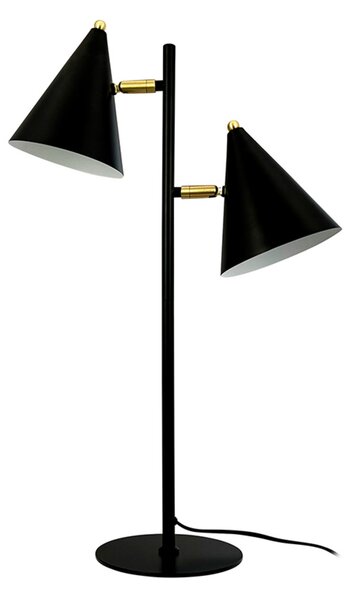 Lampade da tavolo Dyberg Larsen, Rouen, Nero, Soggiorno, Metallo, Scandinavo