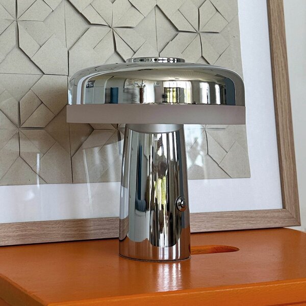 Lampade da tavolo Dyberg Larsen, Porter, dimmerabile, Metallizzato, Soggiorno, Metallo, Scandinavo