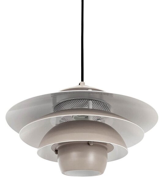 Lampada a sospensione Dyberg Larsen, Ejka mini, dimmerabile, Beige, Soggiorno, Metallo, Design