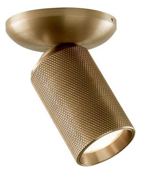 Plafoniera LIGHT-POINT, Dorato / Ottone, Soggiorno, Alluminio