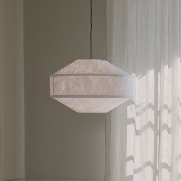 Lampada a sospensione New Works, Kite, dimmerabile, Bianco, Soggiorno, Plastica, Design