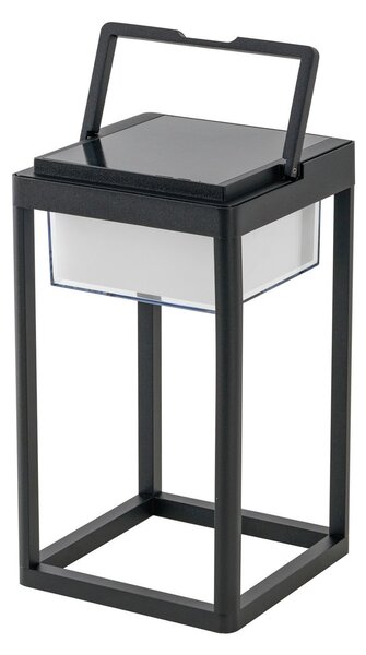 Lampade da esterno Lucande, Tilena, dimmerabile, Nero, Balcone, Alluminio, Moderno