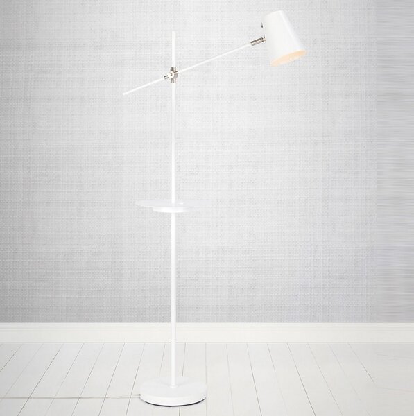 Lampada da terra Markslöjd, Linear, Bianco, Soggiorno, Metallo, Scandinavo