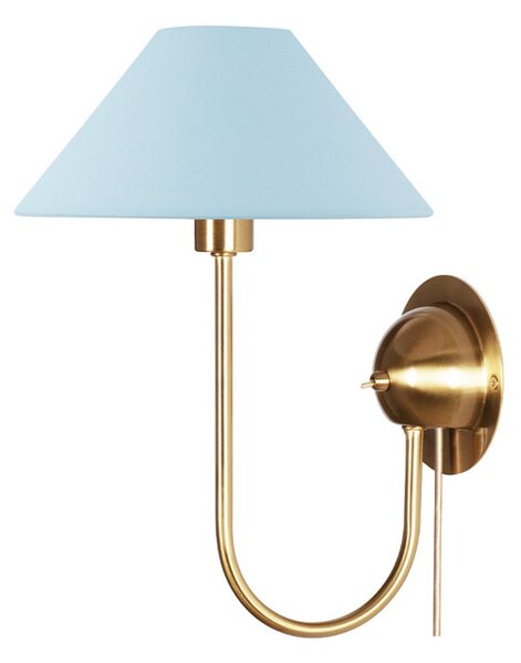 Applique da parete Globen Lighting, Blu, Soggiorno, Tessuto / Tessile