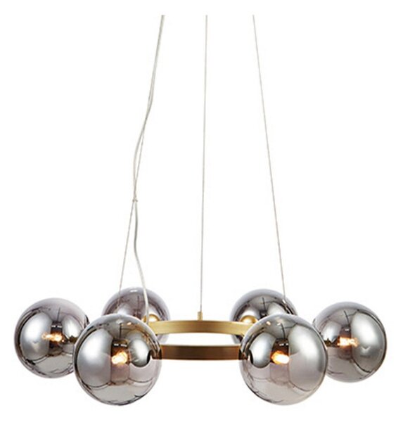 Lampada a sospensione Markslöjd, Dorato / Ottone, Soggiorno, Metallo