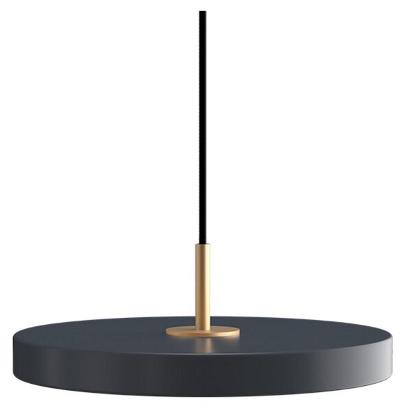 Lampada a sospensione Asteria Plus, Ø 30 cm, grigio/bronzo