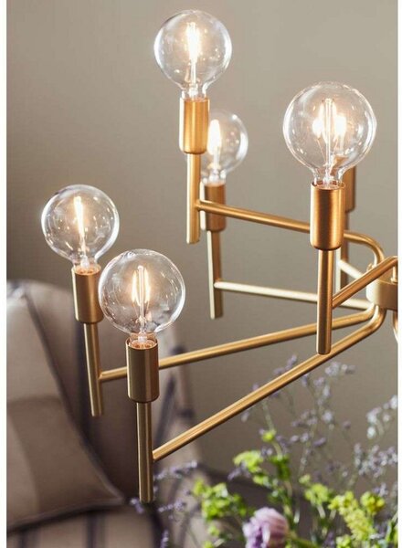 Lampadari Markslöjd, Dorato / Ottone, Soggiorno, Metallo