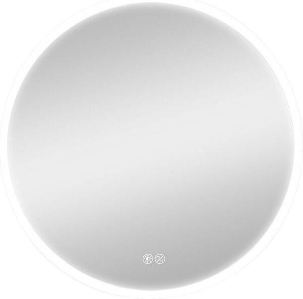 EDM Spiegel de Specchio da bagno Luce LED 20W forma circolare Ø60 cm