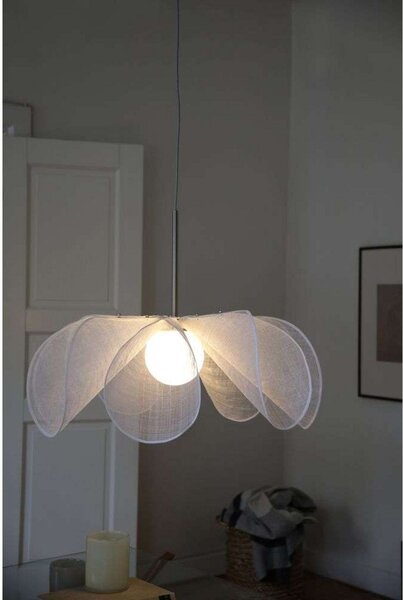 Lampada a sospensione Markslöjd, Bianco, Soggiorno, Tessuto / Tessile