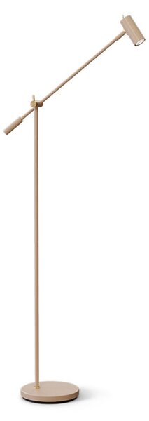 Lampada da terra Belid, Beige, Soggiorno, Metallo