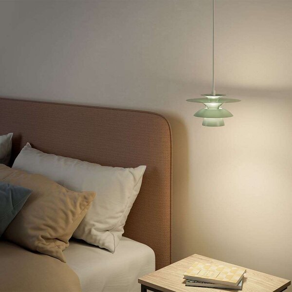 Lampada a sospensione Belid, Verde, Soggiorno, Metallo