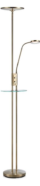 Lampada da terra Markslöjd, Dorato / Ottone, Soggiorno, Metallo