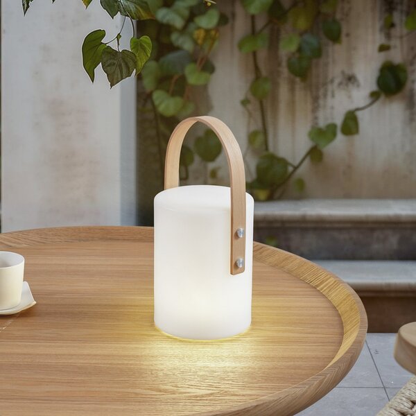 Lampade da esterno Lindby, Juria, Bianco, Balcone, Plastica, Moderno
