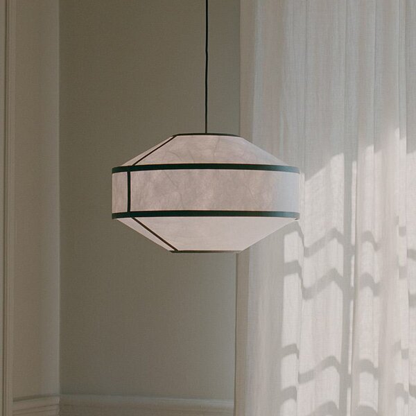 Lampada a sospensione New Works, Kite, dimmerabile, Bianco, Soggiorno, Plastica, Design