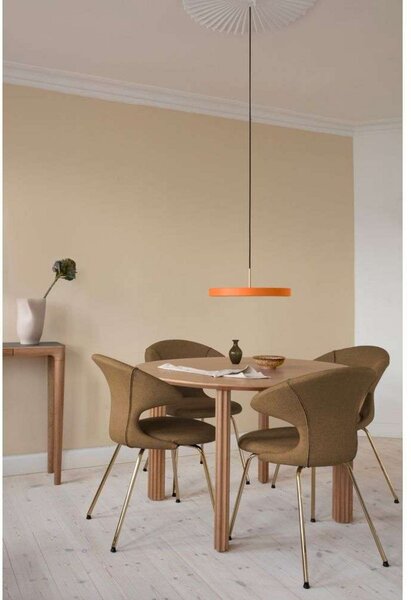 Lampada a sospensione UMAGE, dimmerabile, Arancione, Soggiorno, Metallo