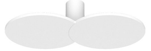 Plafoniera Rotaliana, Bianco, Soggiorno, Alluminio