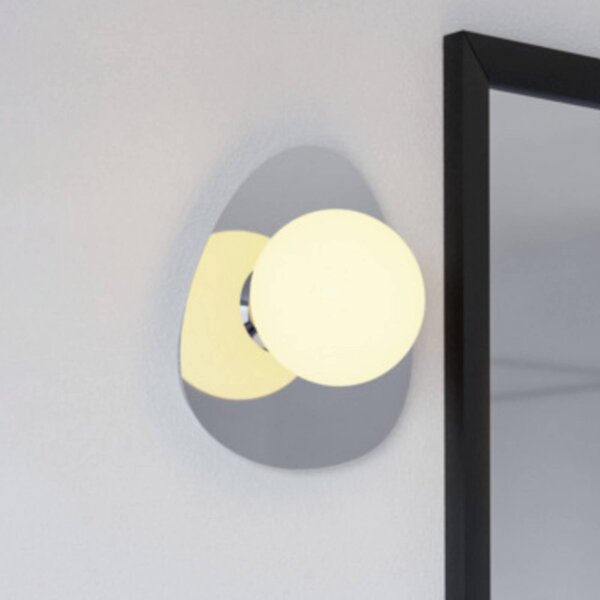EGLO Plafoniera soffitto CASTROVIDO, Cromo / Argento, Soggiorno / Sala da pranzo, Metallo, Plafoniera