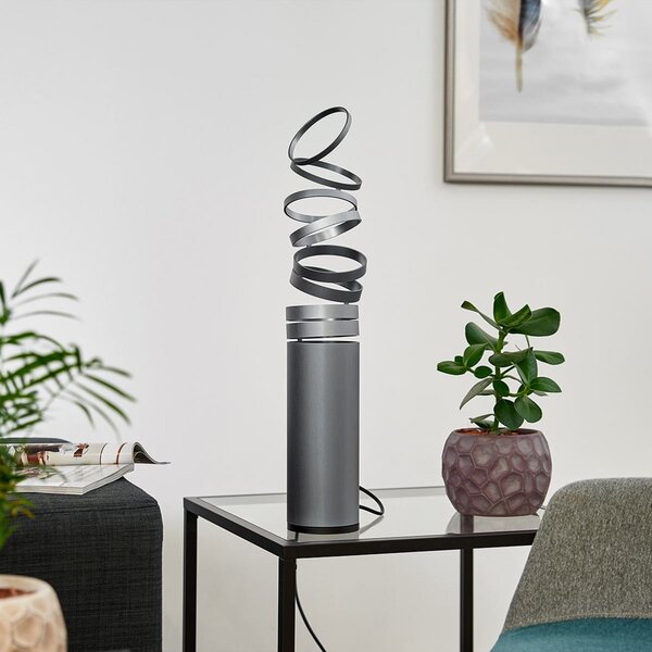 Lampade da tavolo Artemide, Decomposé, Grigio, Soggiorno, Metallo, Design