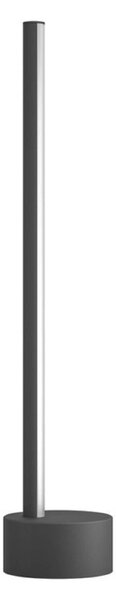 EGLO connect Lampada LED da tavolo intelligente FLATRON-Z, nera, 45 cm dimmerabile, Nero, Soggiorno / Sala da pranzo, Metallo, Lampada da tavolo