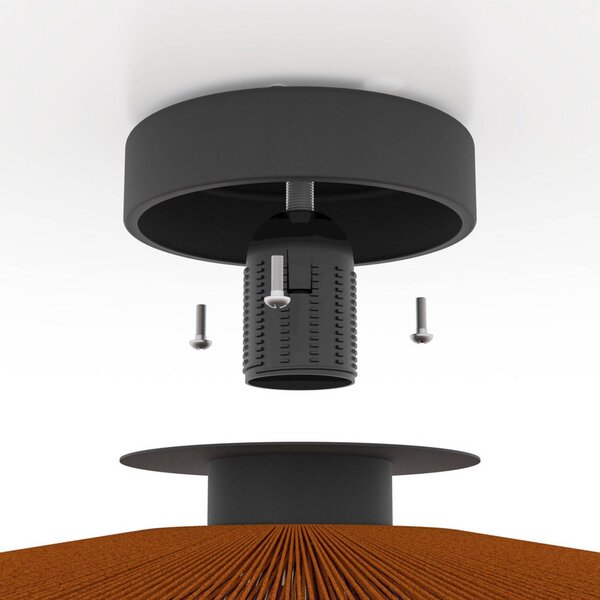 EGLO Plafoniera soffitto PIGNONA, dimmerabile, Multicolore, Soggiorno / Sala da pranzo, Metallo, Plafoniera