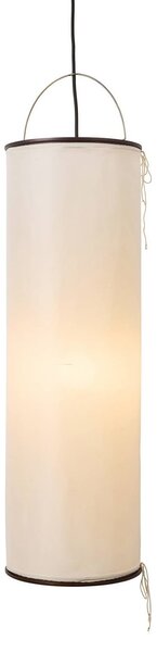 GUBI Lampada a sospensione Silk Lantern, dimmerabile, Crema / Ambra, Soggiorno / Sala da pranzo, Tessuto / Stoffa / Seta, Design, Lampada a sospensione