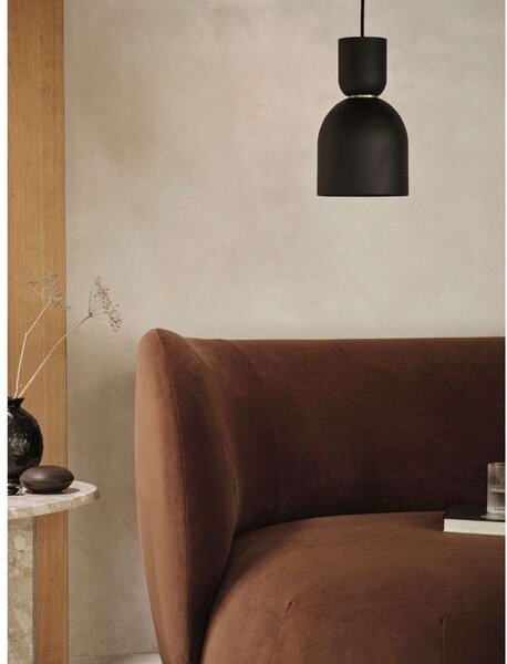 Lampada a sospensione ferm LIVING, Nero, Soggiorno, Metallo