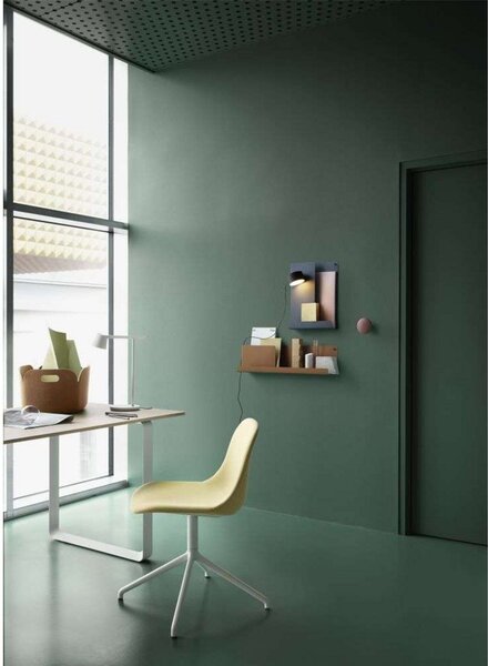 Applique da parete Muuto, dimmerabile, Marrone / Ruggine, Soggiorno, Metallo
