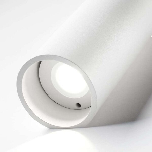 Applique da parete LIGHT-POINT, dimmerabile, Bianco, Terrazza, Metallo