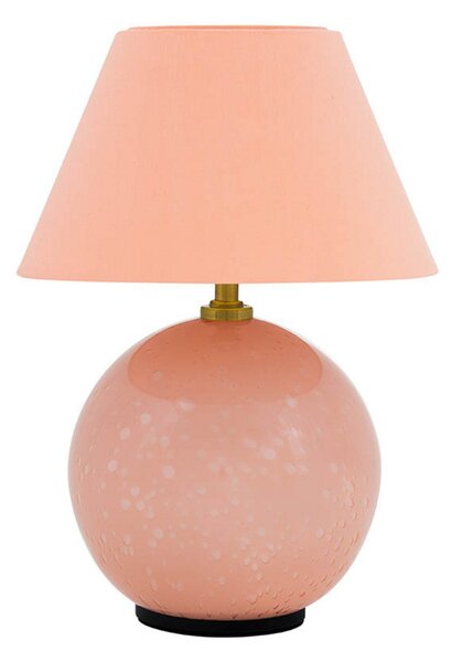 Lampade da tavolo Globen Lighting, IRIS, dimmerabile, Rosa / Rosé, Soggiorno, Vetro, Vintage