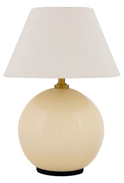 Lampade da tavolo Globen Lighting, IRIS, dimmerabile, Beige, Soggiorno, Vetro, Vintage
