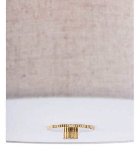 Plafoniera Globen Lighting, Beige, Soggiorno, Tessuto / Tessile