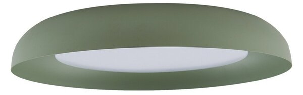 Plafoniera Lindby, Florie, Verde, Soggiorno, Plastica, Moderno