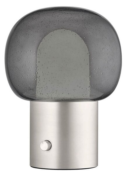 Iris LED Lampada da Tavolo Matt Stainless Steel - Blomus