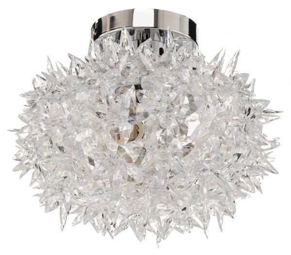 Plafoniera Kartell, Bloom CW2, Trasparente, Soggiorno, Plastica, Design