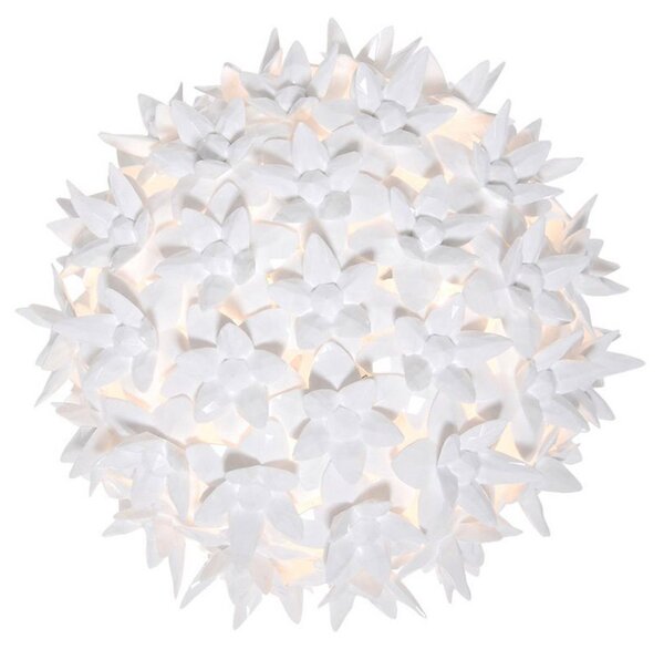 Plafoniera Kartell, Bloom CW2, Bianco, Soggiorno, Plastica, Design