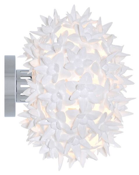 Plafoniera Kartell, Bloom CW2, Bianco, Soggiorno, Plastica, Design